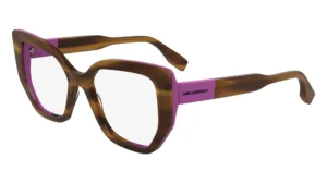 Karl Lagerfeld KL6174 234 STRIPED BROWN/ROSE