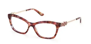 GUESS GU50231_068 Rouge / Havane / Or profond brillant