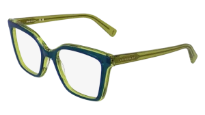 Longchamp LO2795 TRANSPARENT AZURE/GREEN