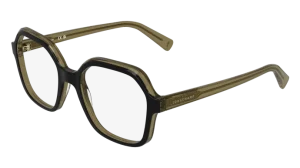 Longchamp LO2796 BLACK/TRANSPARENT KHAKI