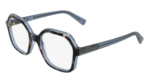 Longchamp LO2796 AZURE HAVANA/TRANSPARENT AZURE