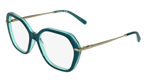 Longchamp LO2800 TRANSPARENT PETROL/AZURE