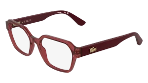 Lacoste L4025 TRANSPARENT LIGHT BURGUNDY
